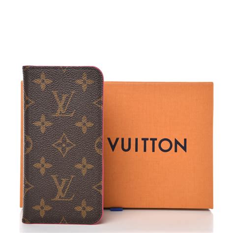 louis vuitton iphone x folio replica|louis vuitton iphone case price.